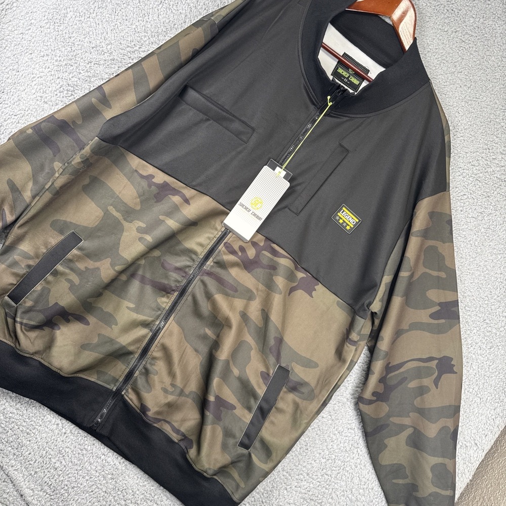 NEW‎ Men's Track Jacket 4XL CAMOFLAUGE Sports Workout LEGEND